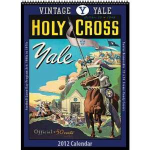   Yale Bulldogs Vintage 2012 Football Program Calendar