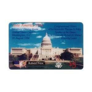 Collectible Phone Card $5. Taste America 1994 U.S. Capitol Building 
