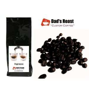 Dads Roast Coffee Espresso Blend, 12 OZ, Bold yet Smooth, Whole Bean 