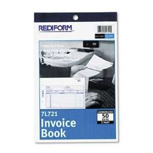  Rediform® Carbonless Invoice Book BOOK,INV 5.5X77/8 DUP 