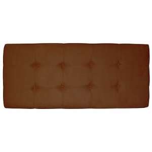  Upholstered Microsuede King Headboard (Chocolate) (51H x 