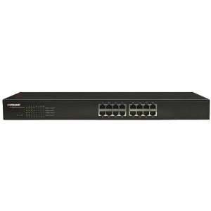Intellinet 524148 Gigabit Rack Mount Ethernet Switch (16 Port)