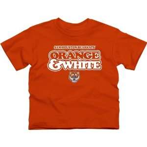   Sam Houston State Bearkats Youth Our Colors T Shirt   Orange Sports