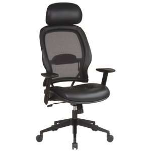 Professional Leather Mesh Chair 