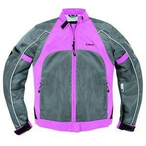  Vega Womens Mercury Mesh Jacket   Large/Pink Automotive
