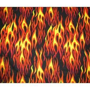  Hot Rod Flame Fleece Throw Blanket