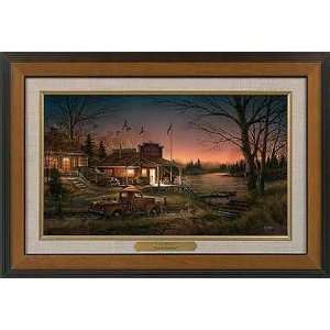 Terry Redlin   Total Comfort Master Stroke Collection Canvas Framed 