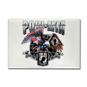   Magnet POWMIA All Gave Some Some Gave All Eagle 