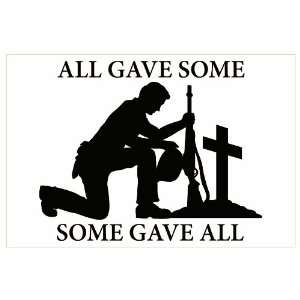  All Gave SomeSome Gave All Yard Sign Automotive