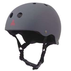  Triple Eight Helmet Gun Matte Rubber Black Large Skate 