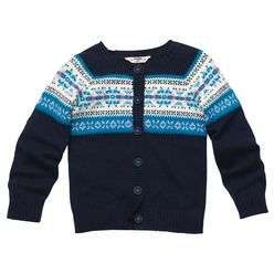   Big Girls Navy Blue & Aqua Cardigan/Sweater   Originally $44.00  