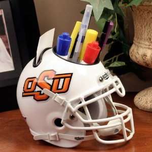  Schutt Oklahoma State Cowboys White Mini Football Helmet 