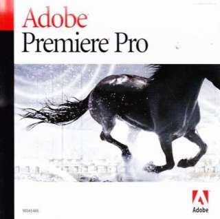 Adobe Premiere Pro 7 PC CD edit digital video movie editing effects 