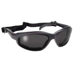  Freedom Black Padded Frame Sports Motorcycle Sunglasses 