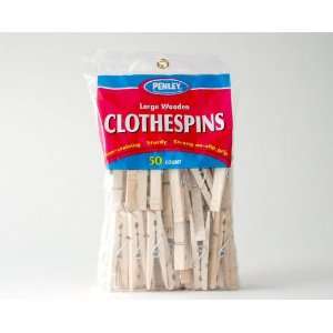 Penley Wood Spring Clothespin, Pack of 50 