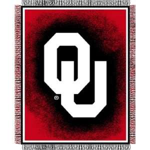 Oklahoma College Triple Woven Blanket 