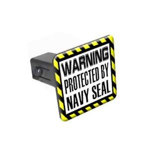 Protected By Navy Seal   1 1/4 inch (1.25) Tow Trailer Hitch Cover 