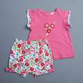 Absorba Toddler Girls Flower Top and Shorts Set Was $17 