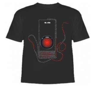  2001 A Space Odyssey T Shirt (HAL 9000, Stanley Kubrick 