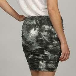 BB Dakota Womens Galaxy Print Jersey Skirt  