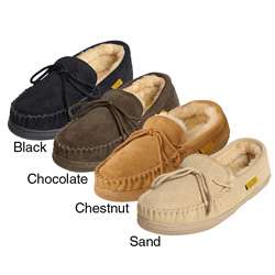 Brumby Mens Moccasin Sheepskin Slippers  