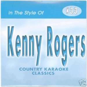  KENNY ROGERS #1 Country Karaoke Classics CDG Music CD 