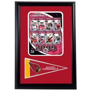 2009 Arizona Cardinals 12x18 Pennant Frame  Sports 