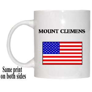  US Flag   Mount Clemens, Michigan (MI) Mug Everything 