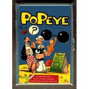  POPEYE #1 COMIC BOOK 1940s ID CIGARETTE CASE WALLET 