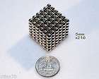   216 5mm bucky balls, neosphere magnetic brain teaser desk toy puzzle
