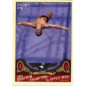  2011 Upper Deck Goodwin Champions 22 Greg Louganis / Diving 