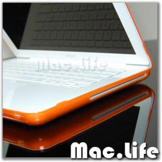 Orange Crystal Hard Case Cover for Macbook 13 unibody  