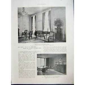  Decor Interior Design French Print 1933