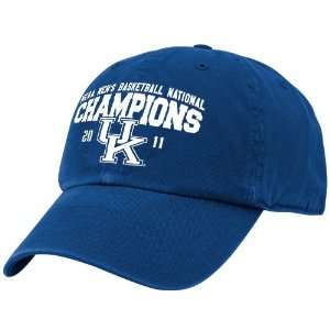   Blue 2011 NCAA Mens Basketball National Championship Adjustable Hat