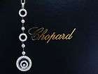 Authentic CHOPARD HAPPY SPIRIT 18K White gold Necklace █