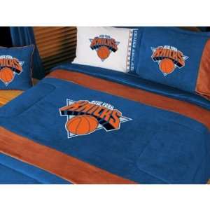   02MSCOM2KNITWIN MVP New York Knicks Twin Comforter in
