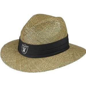   Oakland Raiders Sideline Training Camp Straw Hat