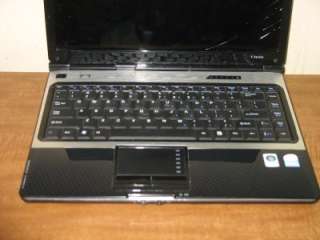 Gateway Laptop for parts as is cracked screen T series W350I Dual Core 