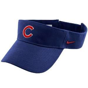  Chicago Cubs Royal Blue MLB Adjustable Visor by Nike 