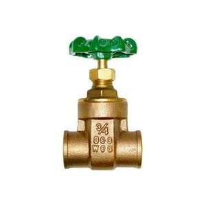   10257 N/A 2 Heavy Pattern Brass Gate Valve with Hard Seat   CxC 10257