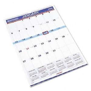  AT A GLANCE Wall Calendar with Colorful Reminder Decals 