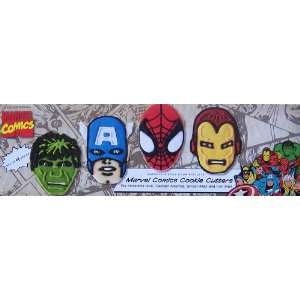   Set of Four (Incredible Hulk, Captain America, Spider Man, Iron Man