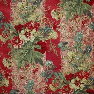  54 Wide Middleton Floral Antique Fabric By The Yard 