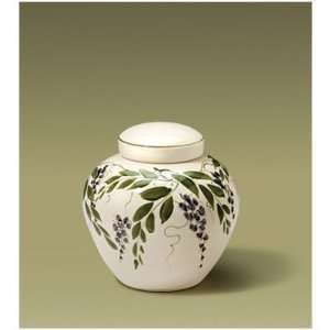  Ceramic Cremation Wisteria Urn