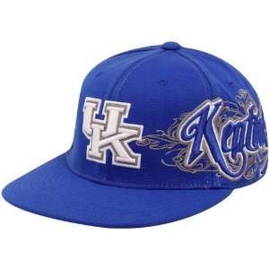 Top of the World Kentucky Wildcats Royal Blue Quake 1 Fit Flex Hat 