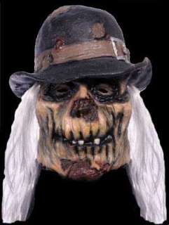 Sick Decayed Cowboy Halloween Mask Or Prop  
