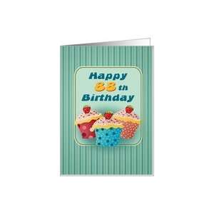  88 years old Cupcakes Birthday Greeting Cards Card Toys 