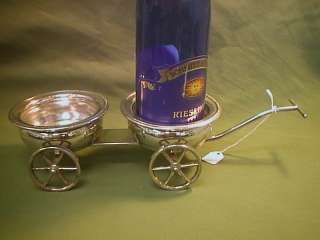 RARE WINE CADDY BY F.B. ROGERS SILVER CO   SILVERPLATE  
