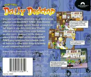 Looney Tunes Daily Desktop PC CD build cartoon desktop  