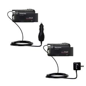  Car and Wall Charger Essential Kit for the Panasonic HDC 